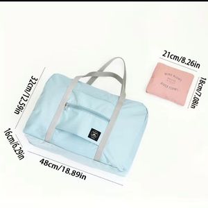 Travel tote bag-pink 😍host-pick
